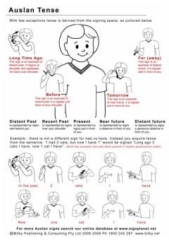 Resource Auslan Tense